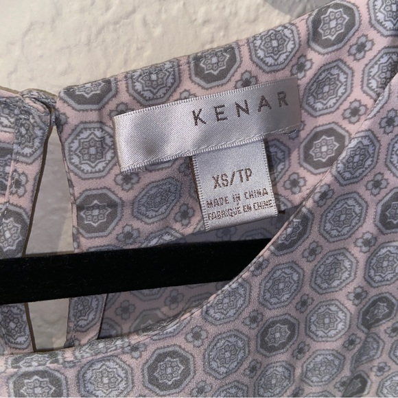KENAR Size XS Silk Blouse - Picture 6 of 6